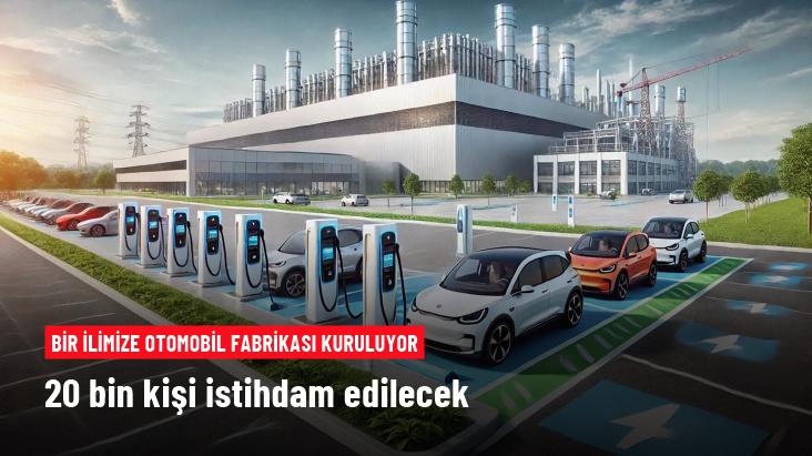 Manisa'da Çinli otomotiv devi için altyapı çalışmaları başladı