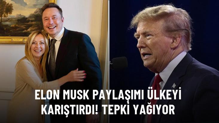 İtalya Başbakanı Meloni'nin Elon Musk paylaşımı ülkeyi karıştırdı