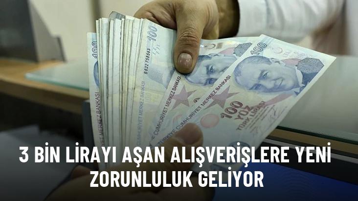 3 bin liranın üzerindeki alışverişlerde e-arşiv zorunluluğu 1 Ocak'tan itibaren başlıyor