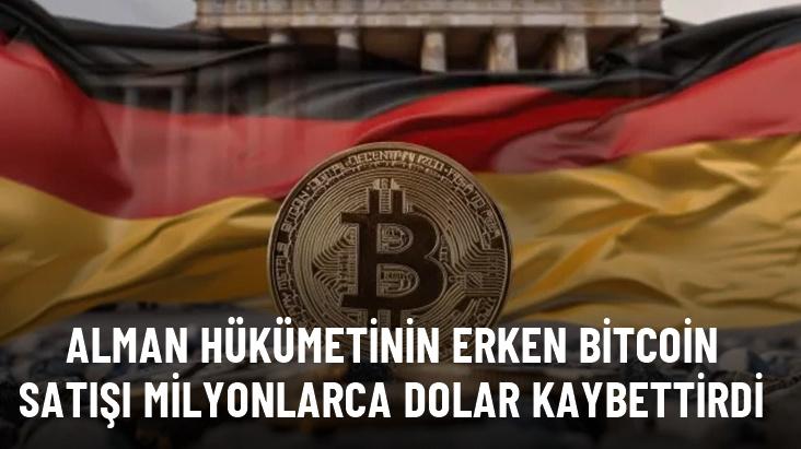 Alman hükümetinin erken Bitcoin satışı milyonlarca dolar kaybettirdi