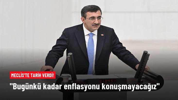 Yılmaz 'Bugünkü kadar enflasyonu konuşmayacağız' diyerek tarih verdi