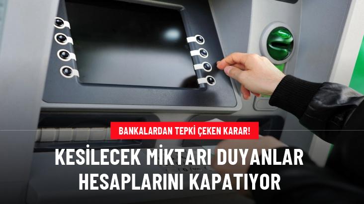 Bankalar, hesap bakım ücreti almaya başladı