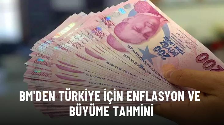 BM'den Türkiye için enflasyon ve büyüme tahmini