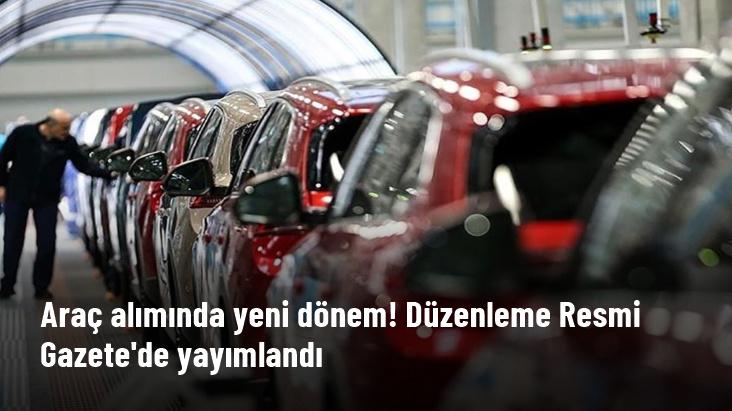 ÖTV muafiyetli araç alımında yeni dönem başladı