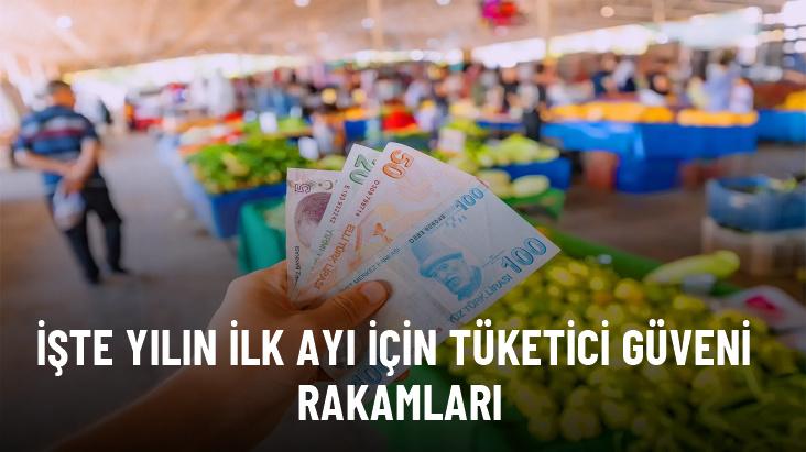 İşte yılın ilk ayı için tüketici güveni rakamları