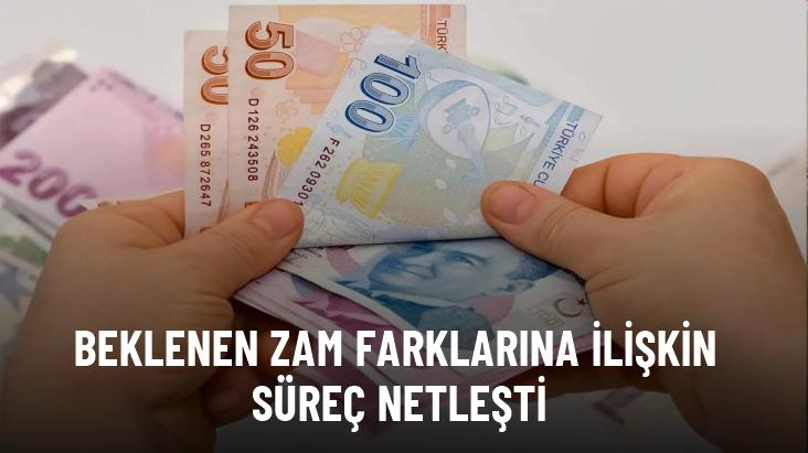 Emeklilerin zam farklarına ilişkin süreç netleşti