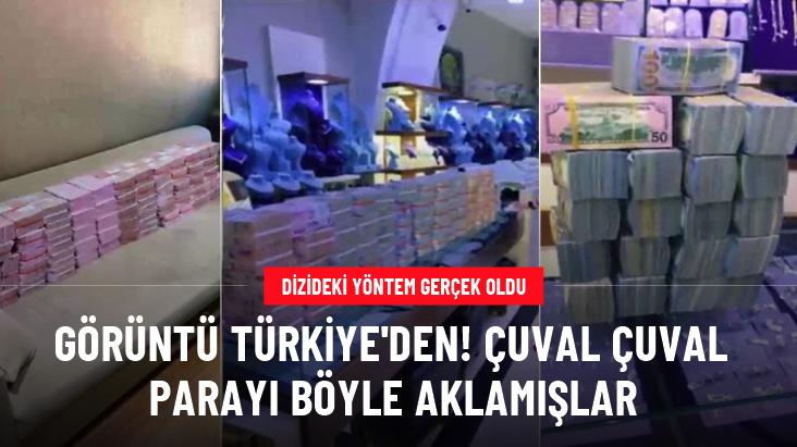 Çuval çuval parayı böyle aklamışlar! Dizideki yöntem gerçek oldu