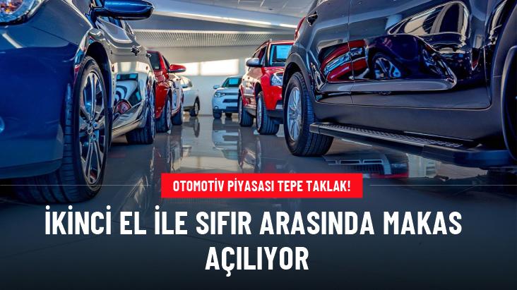 İkinci el oto pazarında artış sıfır kilometre araçlarda düşüşle beraber geldi