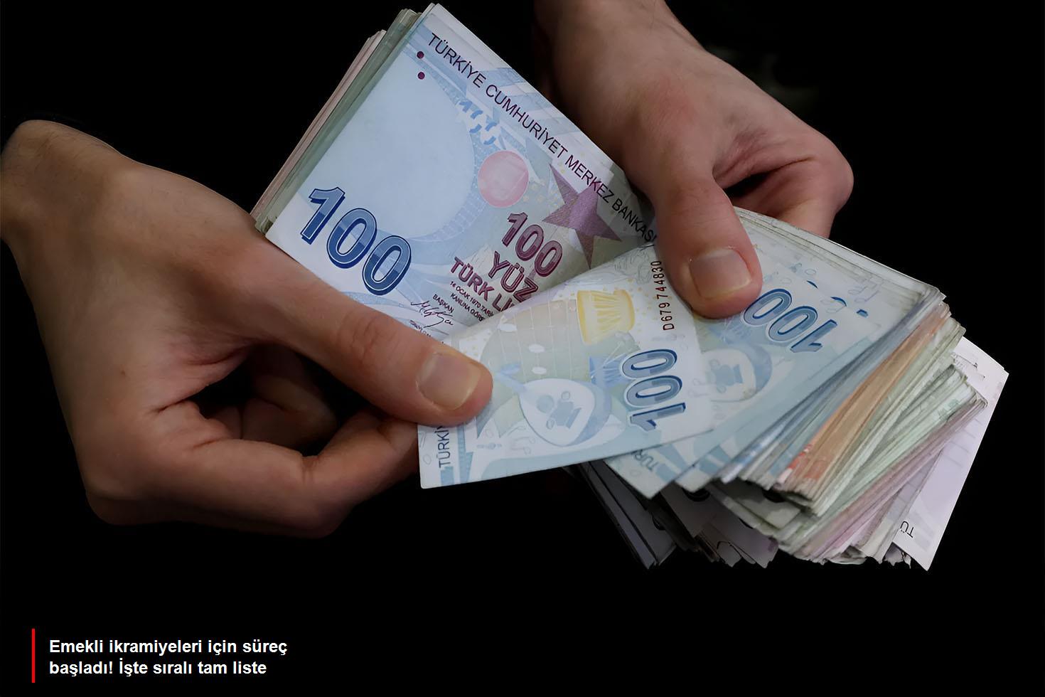 Emekli ikramiyeleri hesaplara yatmaya başladı