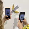 A banana taped to a wall was sold for 6.2 million dollars.