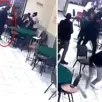 He entered the café with a shotgun and shot the person playing okey with his friends.