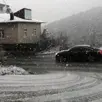 The expected snowfall in Istanbul has begun.