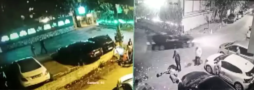 Son dakika haberi | Maltepe'de silahlı 'yan baktın' kavgası kamerada: 3 yaralı