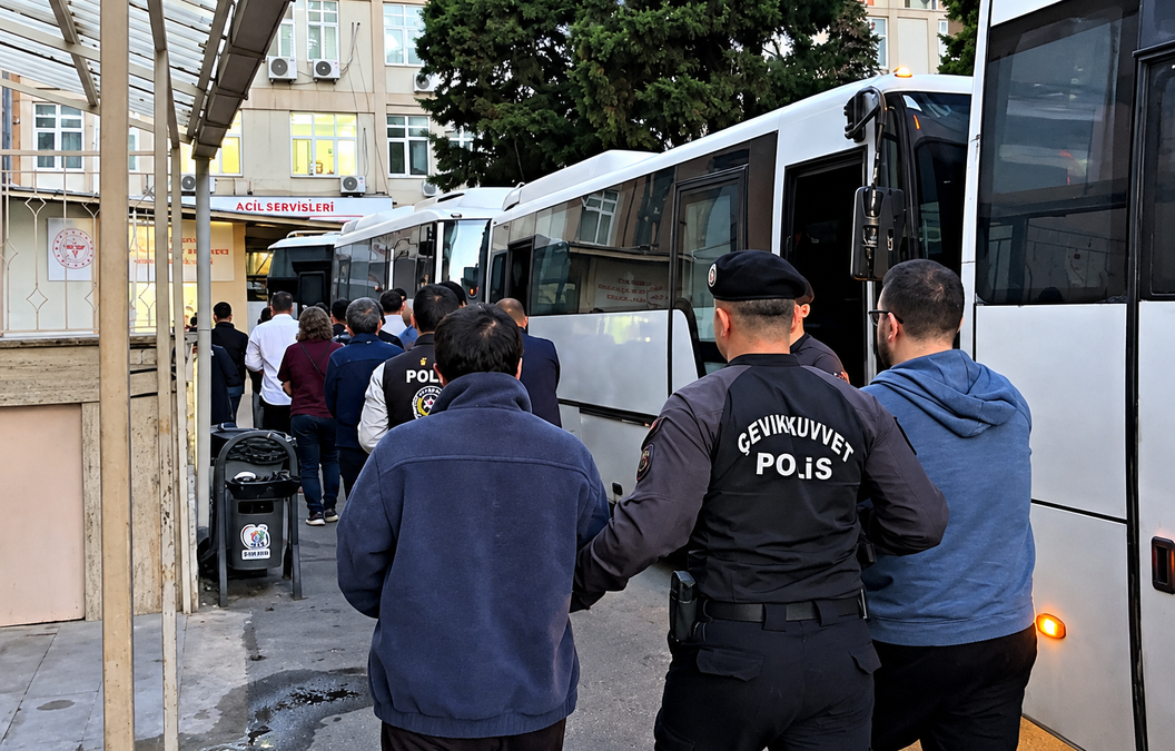 İstanbul ve Muğla'da çağrı merkezi operasyonunda gözaltına alınanlar sağlık kontrolüne getirildi