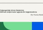 Doğurganlığı Artıran Beslenme: Bilimsel Araştırmalar Işığında Bir Değerlendirme