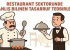 Restoran Sektöründe Tasarrufun Yanlış Yolları