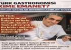 TÜRK GASTRONOMİSİ KİME EMANET?