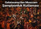Galatasaray'dan muazzam şampiyonluk kutlaması