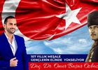 107 yıllık meşale, gençlerin elinde yükseliyor