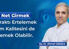 Yaza Net Girmek: Kataraktı Ertelemek Yaşam Kalitesini de Ertelemek Olabilir