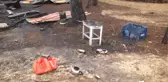 Tarladaki Bekçi Kulübesinde Yangın