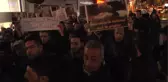 Iran Başkonsolosluğu Önünde Halep Protestosu - Istanbul