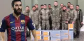 Arda Turan: Asker Arkadaşlarımız Talep Etmişti, TSK Başımızın Tacıdır