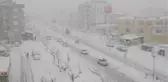 Mersin'de Kar Hayatı Felç Etti