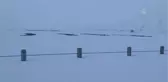 Baraj Gölünün Yüzeyi Buz Tuttu