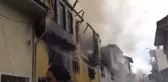 Gediz'de 5 Ev Yandı