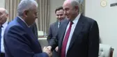 Başbakan Yıldırım, Irak Cumhurbaşkanı Yardımcısı Allavi Ile Bir Araya Geldi - Bağdat