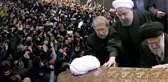 İran'da Rafsancani'yi Yüzbinler Uğurluyor!