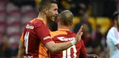 Podolski, Galatasaray'da Bir Maçta 5 Gol Atan Futbolcular Listesine Girdi