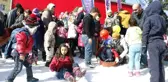 Kar Yağmayan Tek İlçede Çocuklar 10 Kamyon Karla Kışı Yaşadı