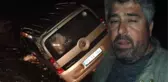 Yavru Tilkiye Çarpmamak İçin Manevra Yapan Sürücü Şarampole Uçtu