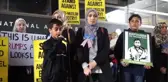 Los Angeles Havalimanı'nda Trump Karşıtı Gösteri - Los