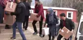 Üniversite Öğrencilerinden Kırtasiye Yardımı