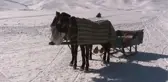 Buz Tutan Gölde Kar Motoru Keyfi