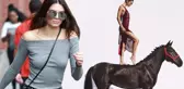 Kendall Jenner, Instagram'dan At Üstündeki Fotoğrafını Paylaştı