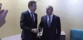 Çavuşoğlu-Brende Görüşmesi