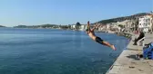 Gençler Foça'da Denizin Keyfini Çıkardı