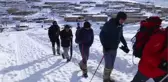 Zor Dağı'nın Zirvesinden Insanlık Dramını Haykırdı