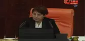 Ankara) Hdp Diyarbakır Milletvekili Sibel Yiğitalp Genel Kurul'da Eylem Yaptı