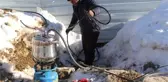 Van'da Donan Su Borularına Düdüklü Tencereli Çözüm!