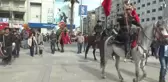Deve Güreşlerinin Tanıtımı Için Deve ve Atlarla Şehir Turu