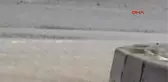 Bodrum Patlayan Isale Hattı Caddeyi Suyla Doldurdu