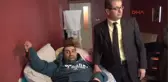 Kaymakamdan Yatalak Kardeşe Bakan Kadına Berber Desteği