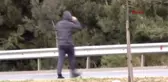 Oğlunun Öldüğü Kaza Yerine Giden Anne Gözyaşı Döktü