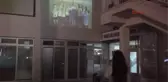 Denizli Duvara Yansıttığı Videoyla Sürpriz Evlilik Teklifi