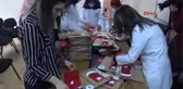 Rize Kız Öğrenciler Şehitler Için 250 Türk Bayrağı Dikti
